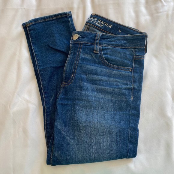 American Eagle Outfitters Denim - American Eagle Hi-rise Jegging Crop